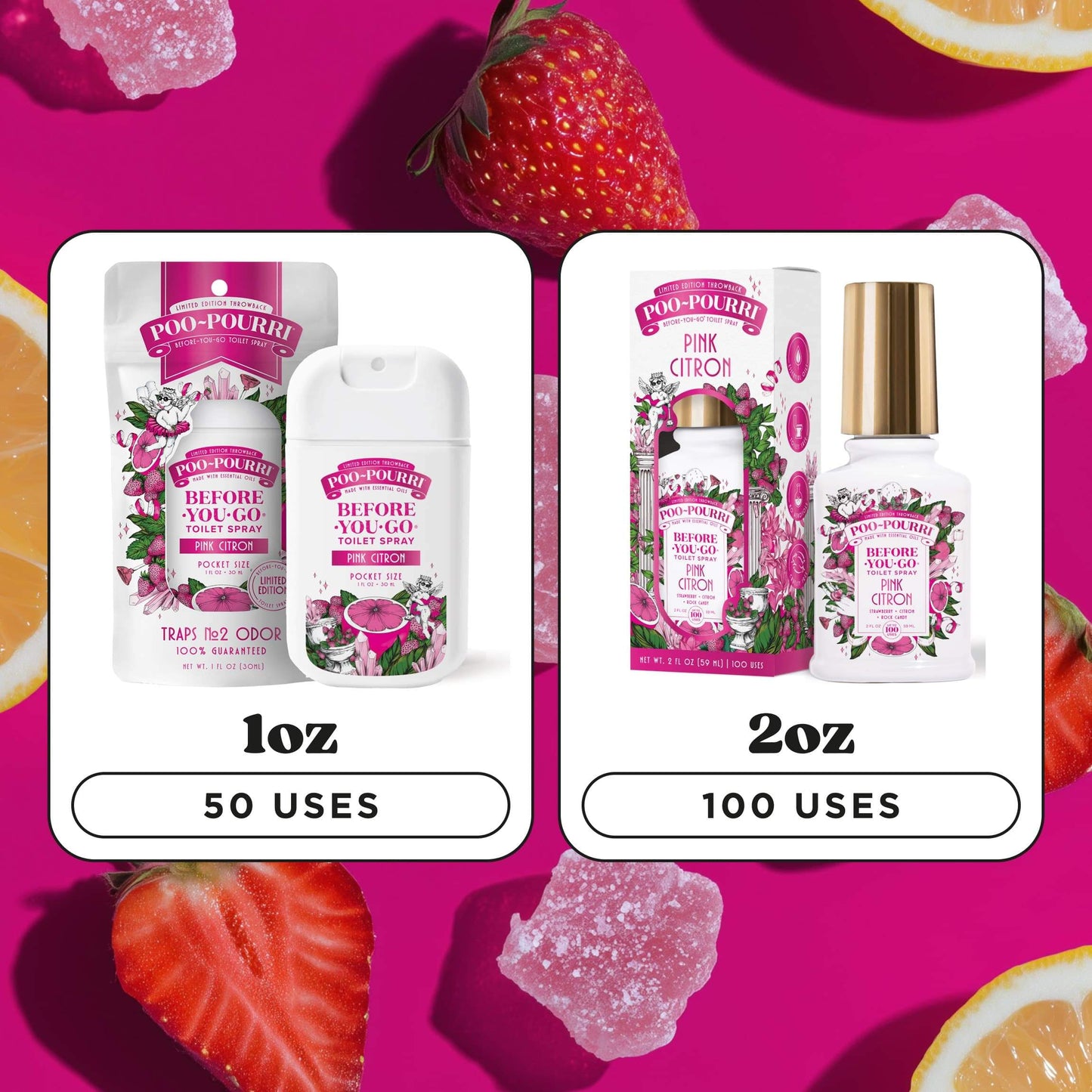 Poo~Pourri Pink Citron 2oz