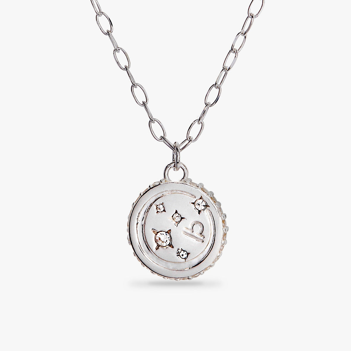 Libra Zodiac Precious Necklace