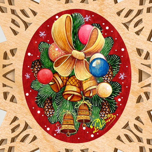 Classic Christmas Tree Topper by G. DeBrekht - Christmas Decor - 89499