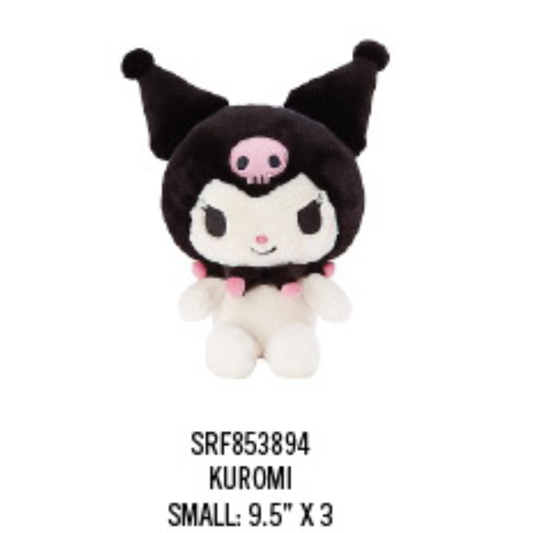 GENUINE Sanrio Original Kuromi Anime Hello Kitty Small Plush Imported