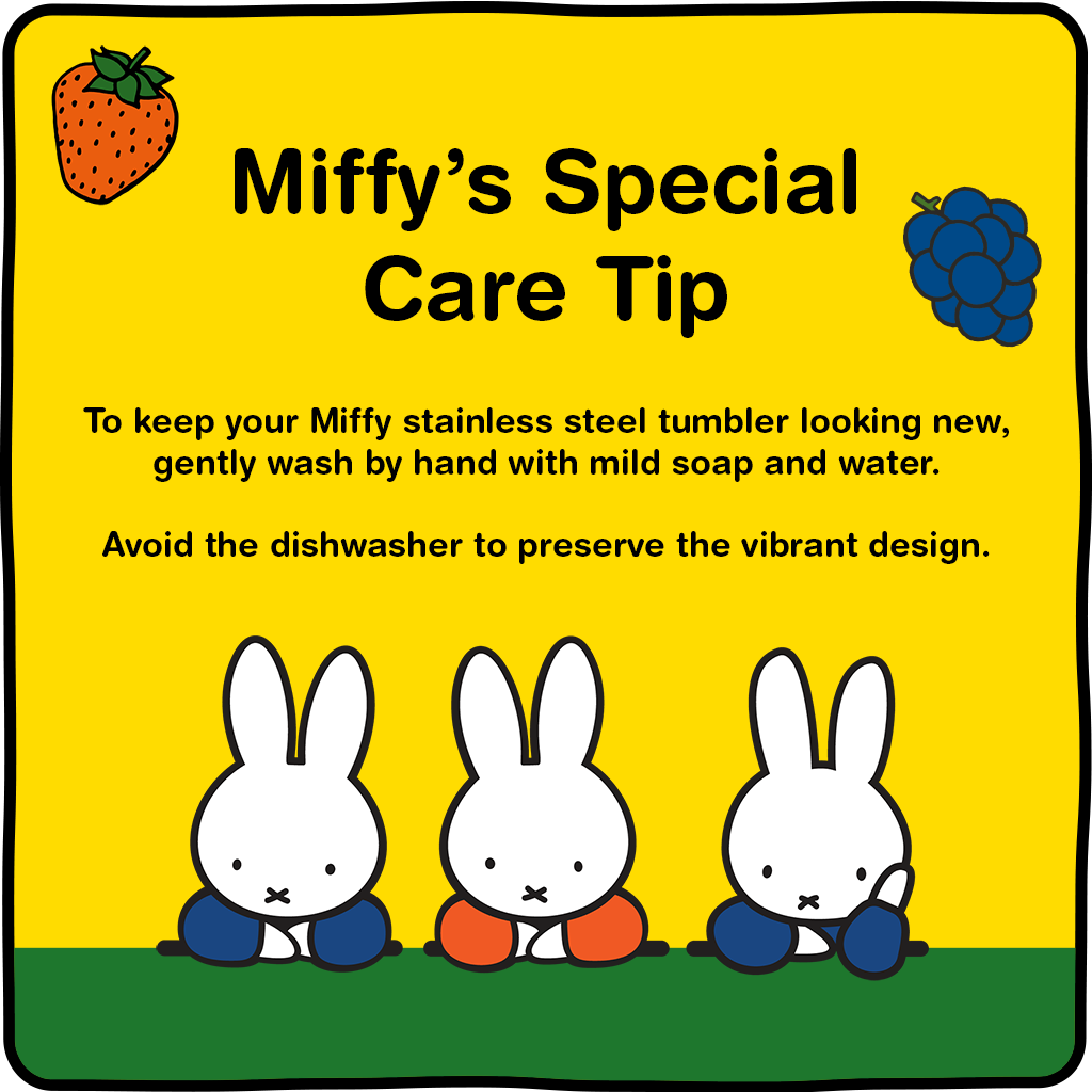 Miffy Stripes Tumbler - 24 oz
