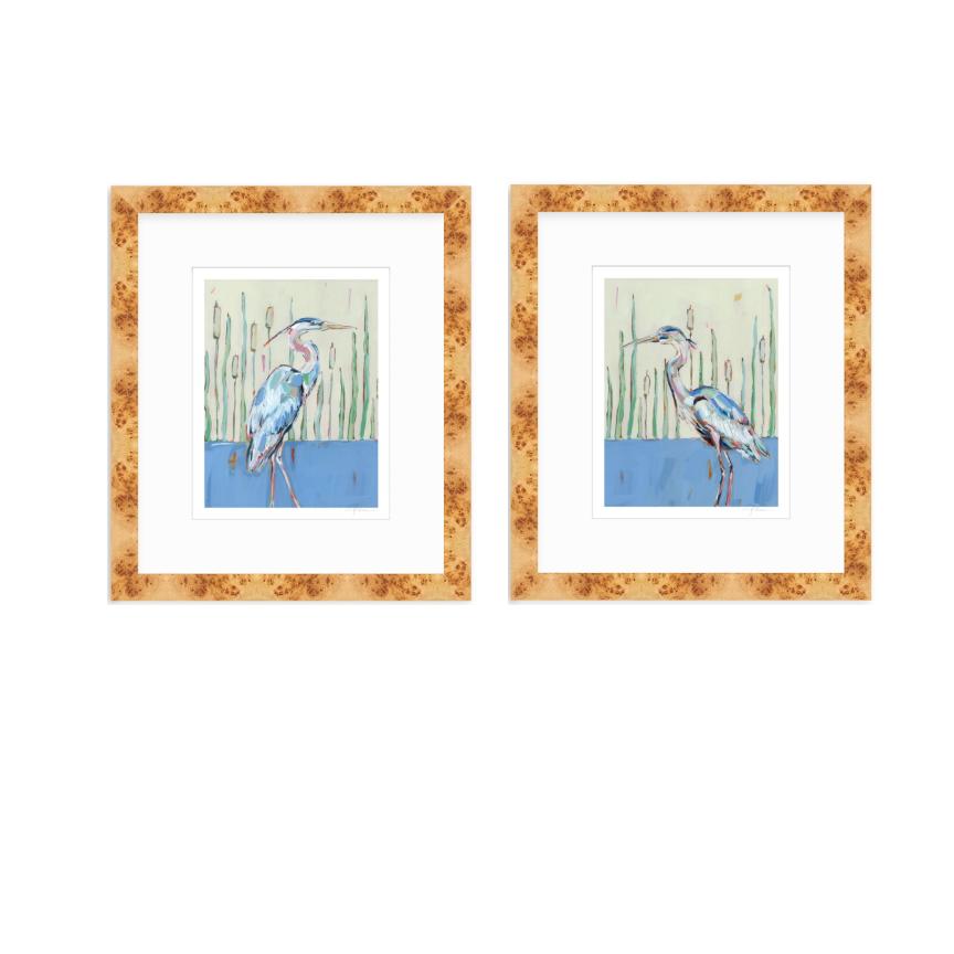 Blue Herons Fine Art Print