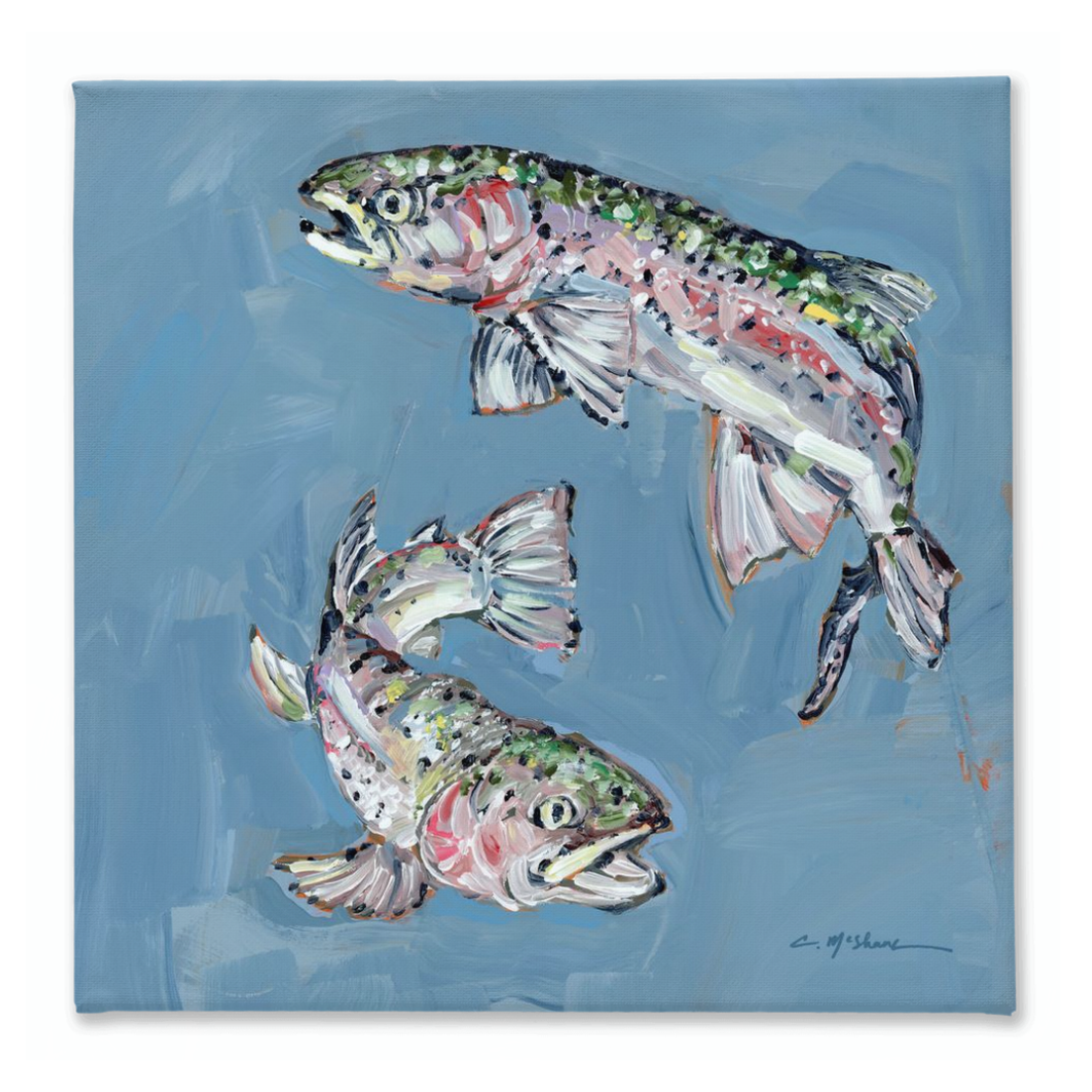 "The Rod Fathers" on canvas