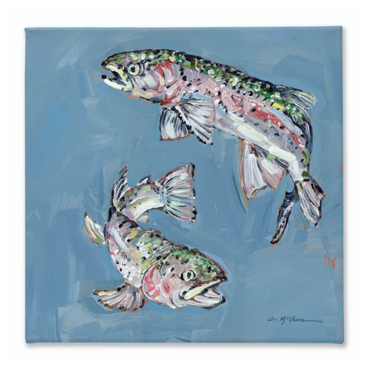 "The Rod Fathers" on canvas