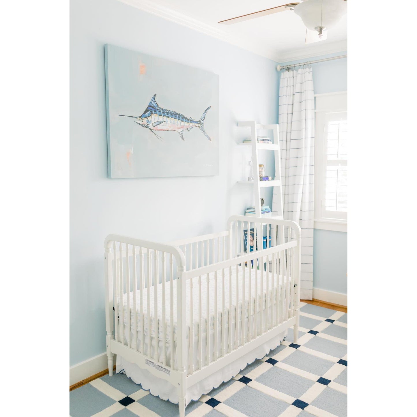 Blue Marlin on canvas