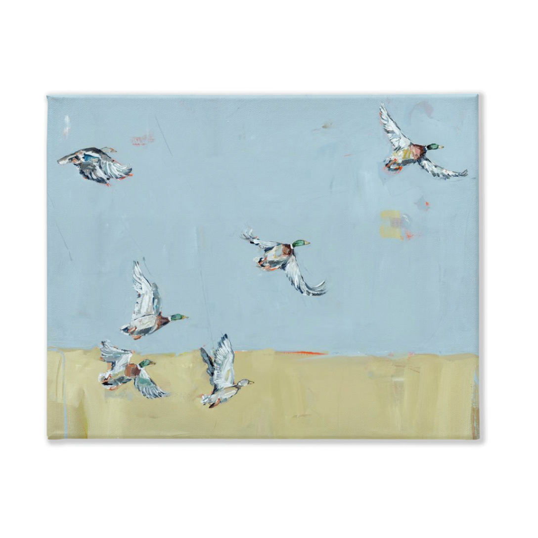 "Here We Go Again" on canvas