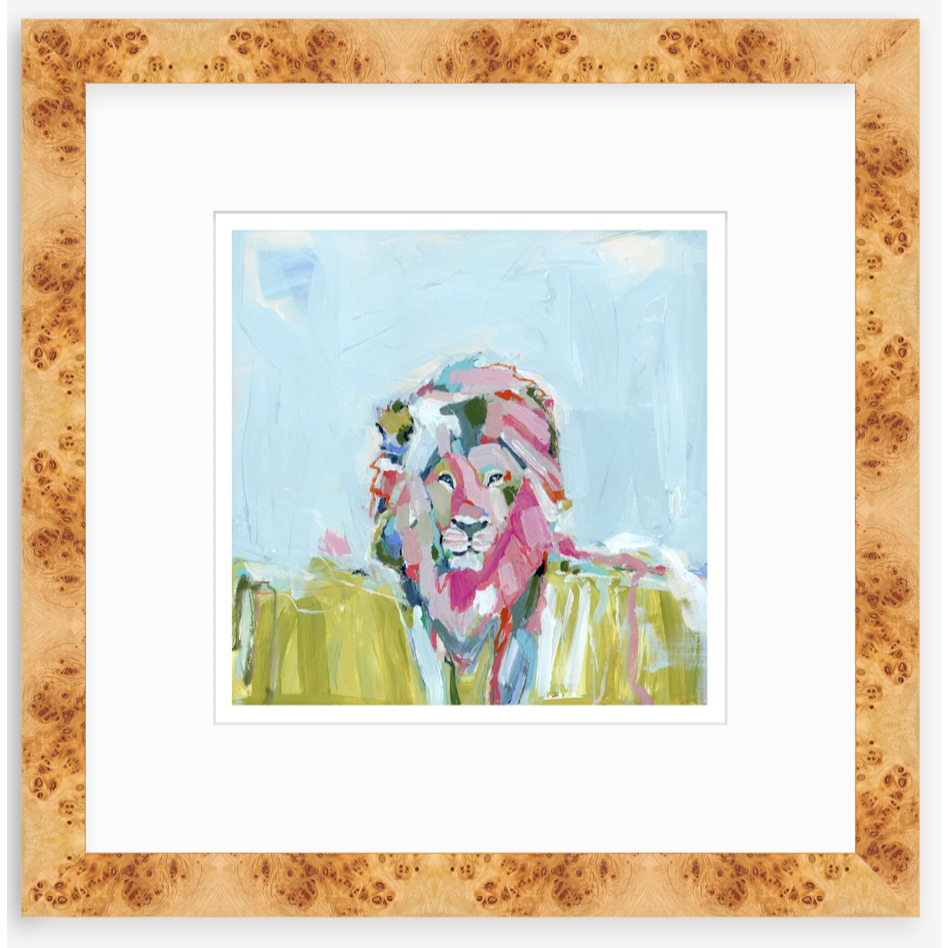 Carry Courage Lion Fine Art Print