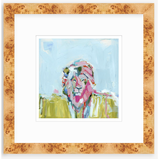 Carry Courage Lion Fine Art Print