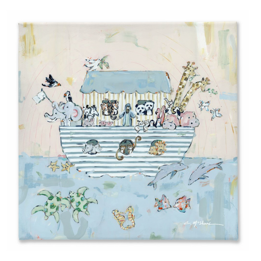 Noah's ark V on canvas