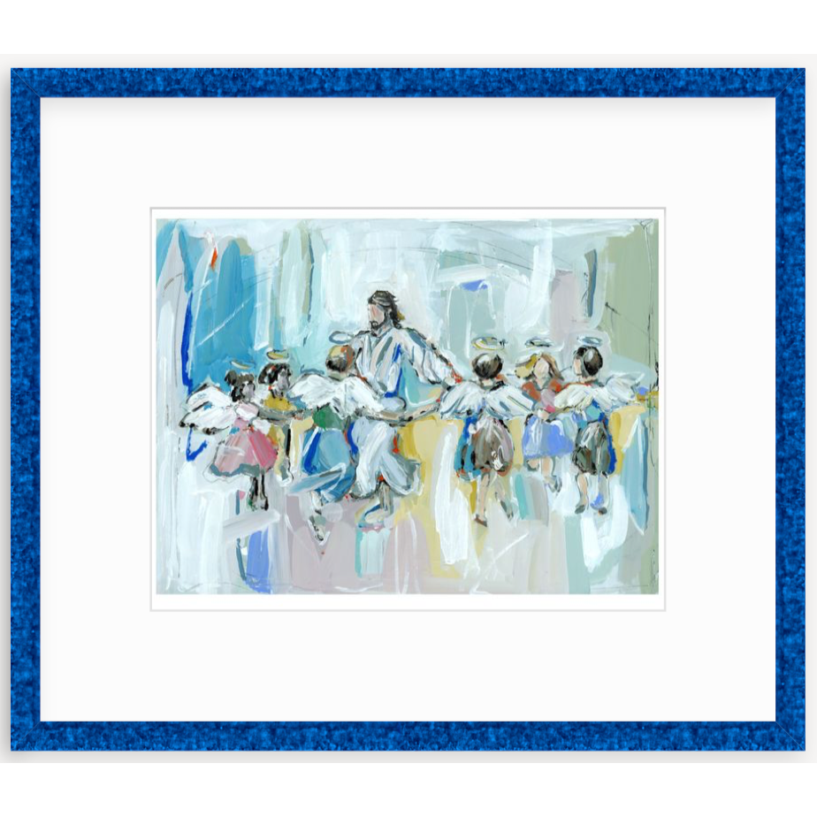 Dancing with Jesus Fine Art Print