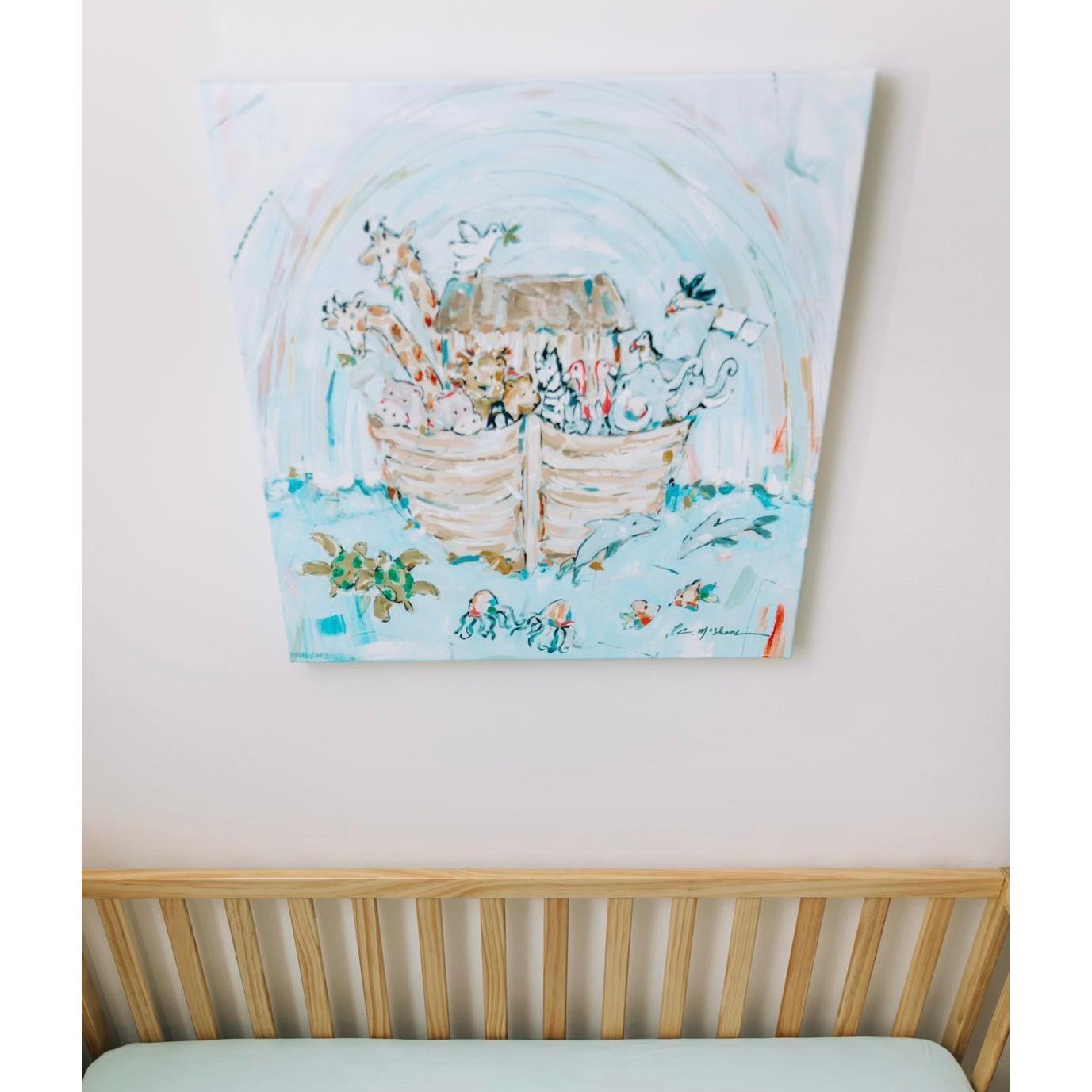 Noah's ark III on canvas