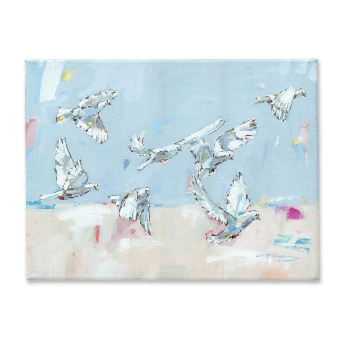 "Peace On Earth II" on canvas