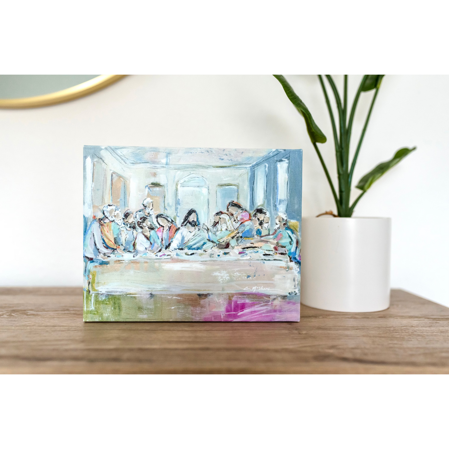 "Legacy Meal II" on canvas