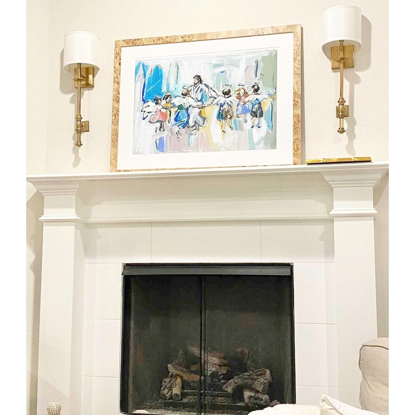 Dancing with Jesus Fine Art Print