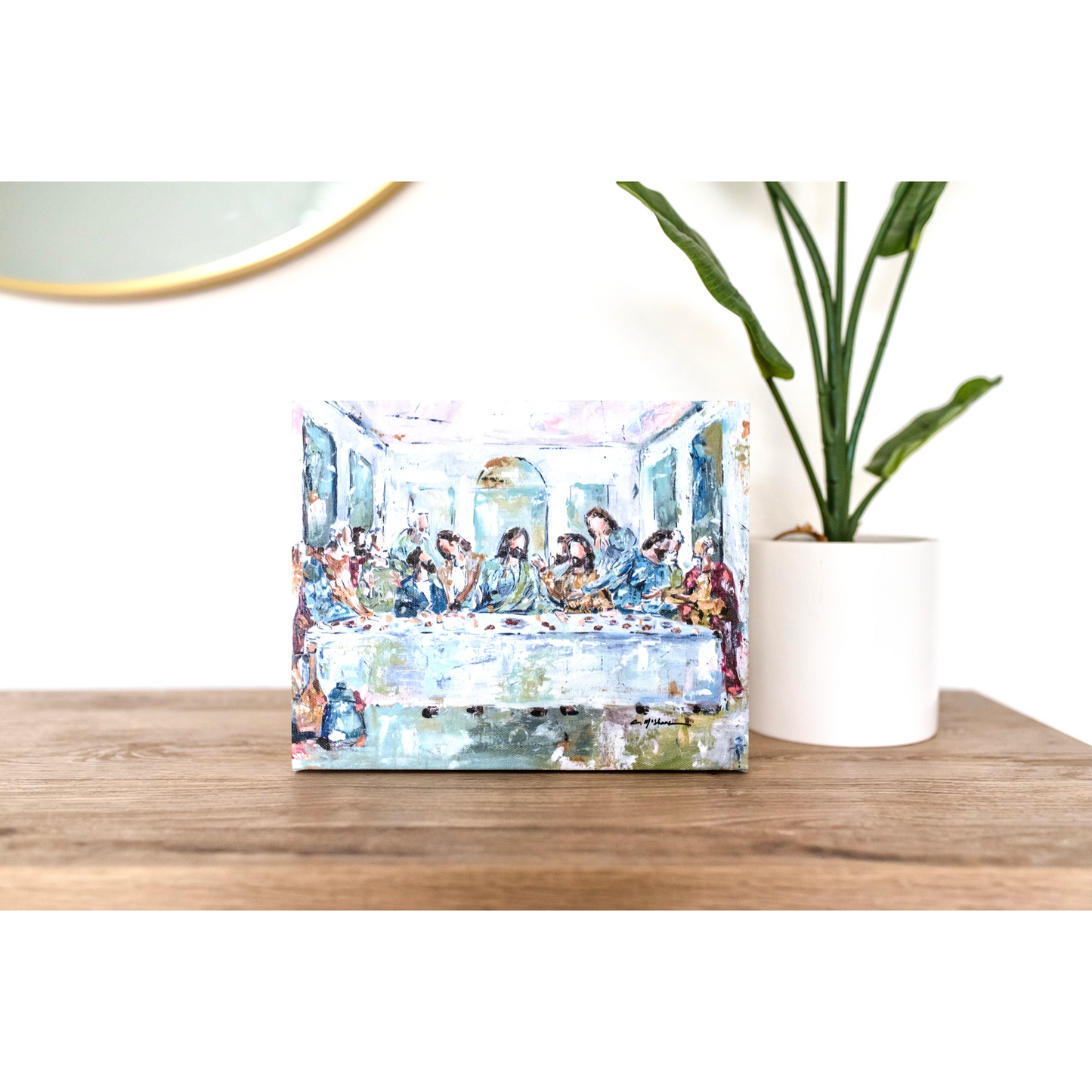 "Legacy Meal I" on canvas