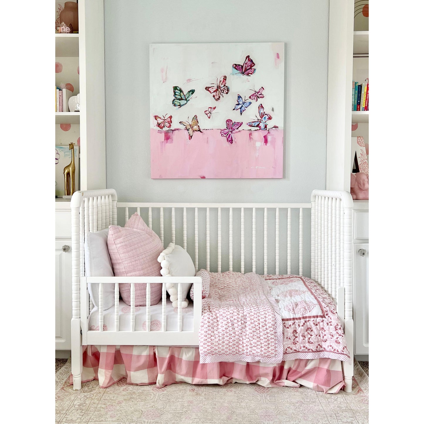 "Butterfly Wishes" on canvas