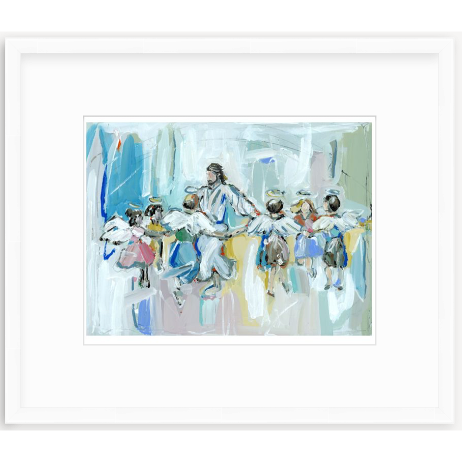 Dancing with Jesus Fine Art Print