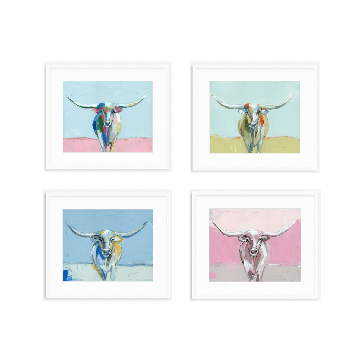 Longhorns Fine Art Prints