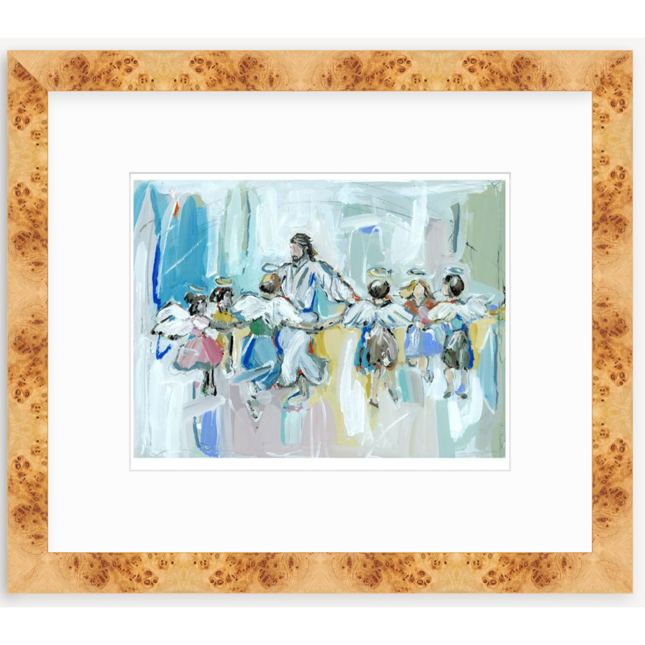 Dancing with Jesus Fine Art Print