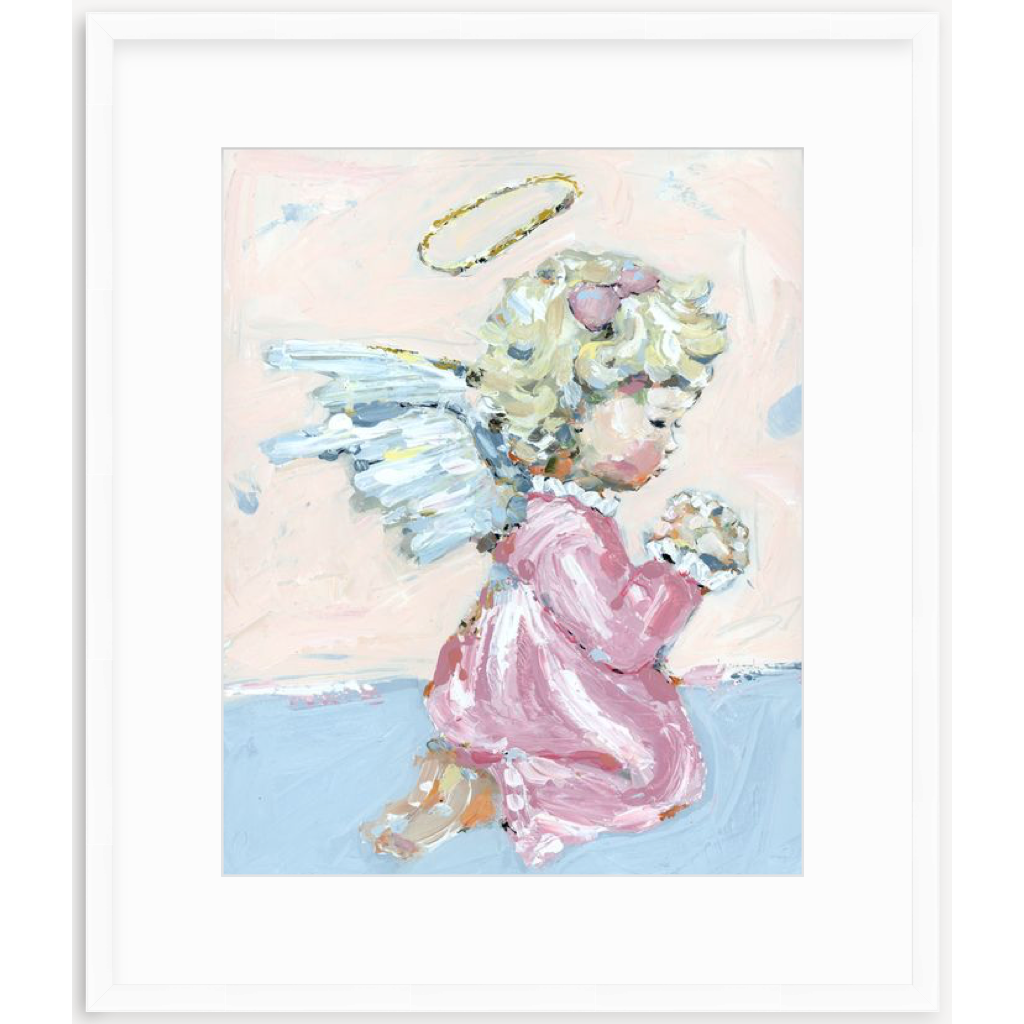 Tiny Wings I Baby Angel Fine Art Print
