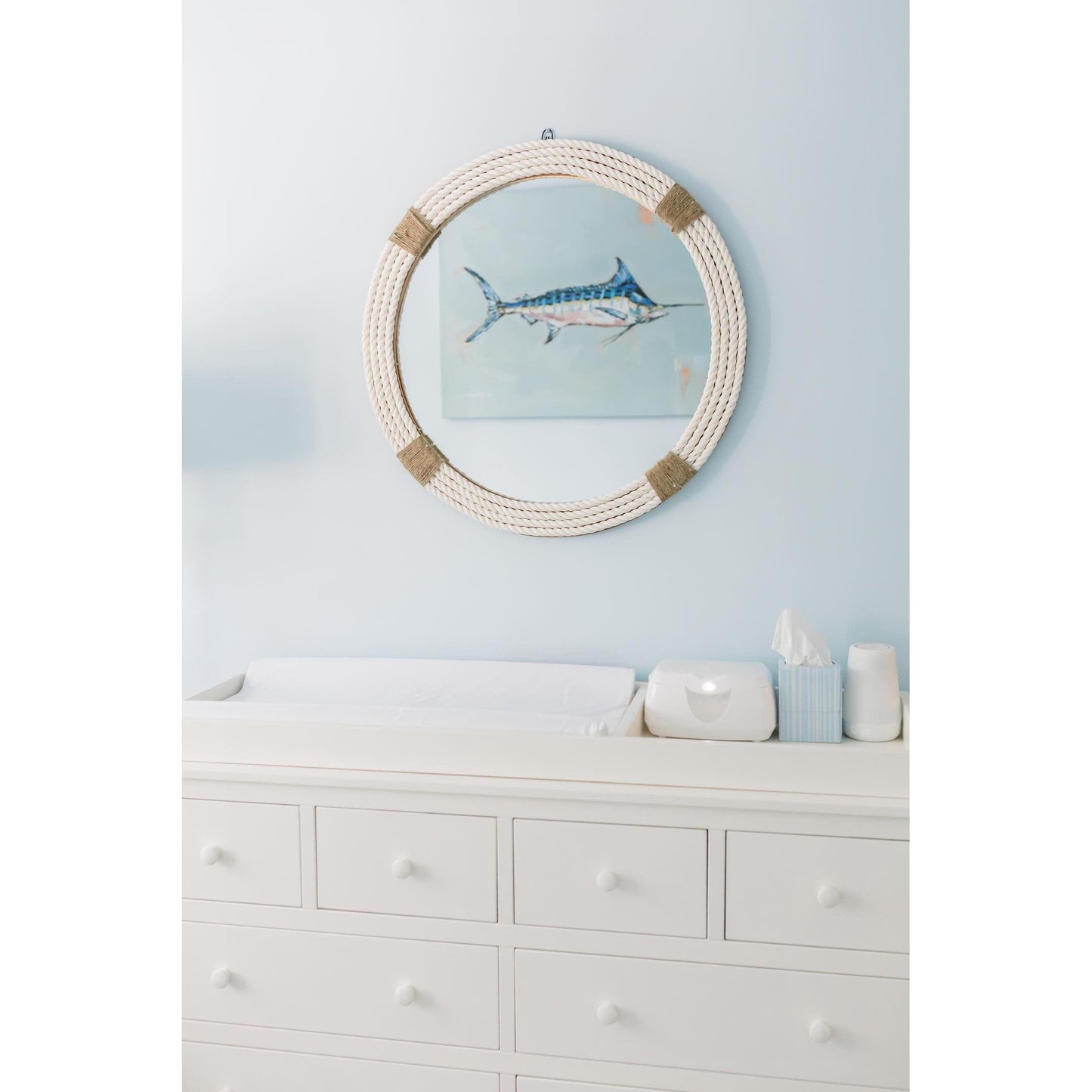 Blue Marlin on canvas
