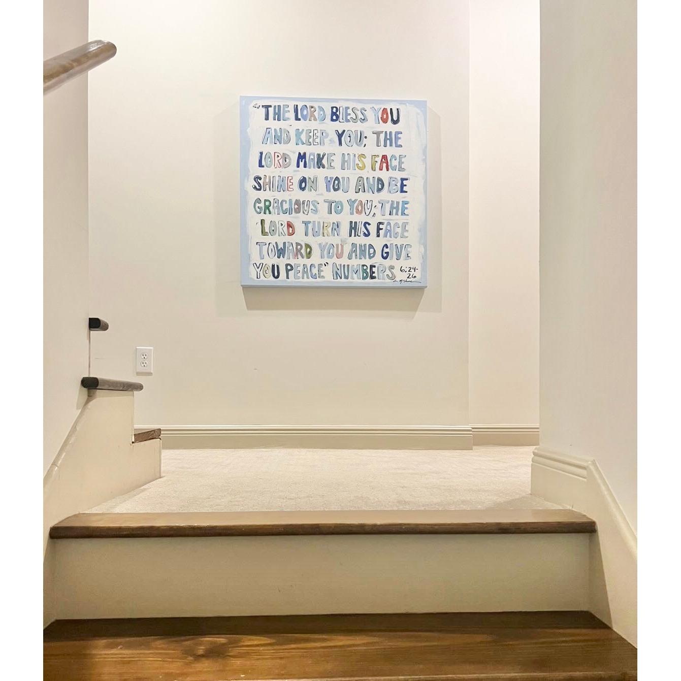 Numbers 6:24-26 on canvas