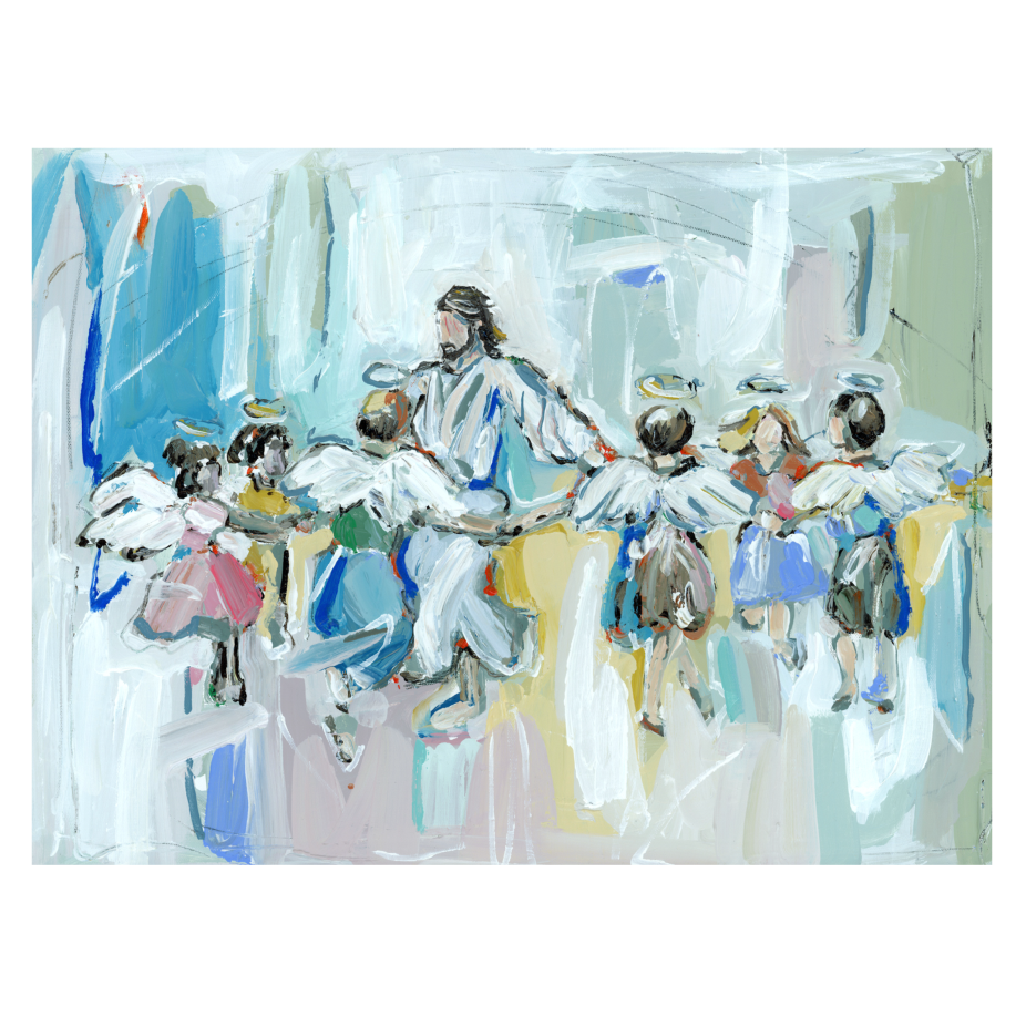 Dancing with Jesus Fine Art Print