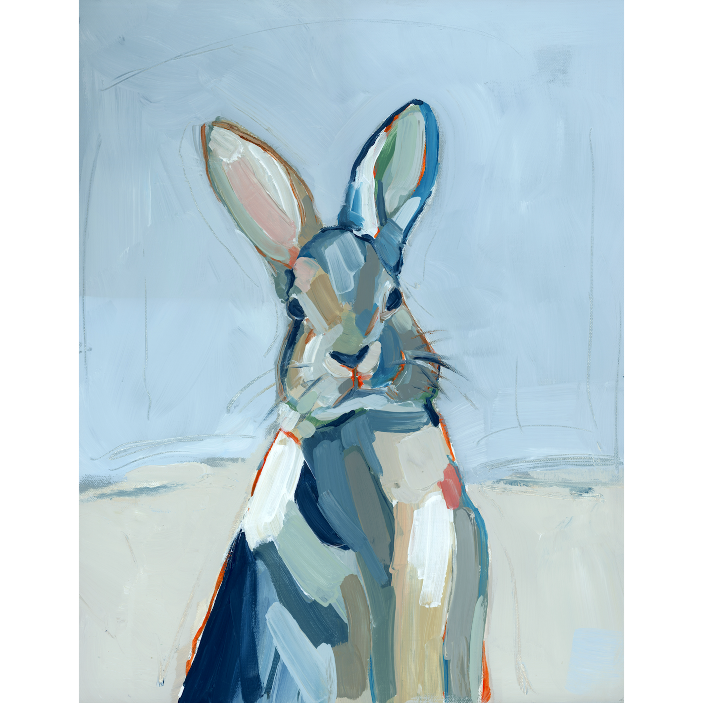 Hippity Hops Bunnies Fine Art Prints