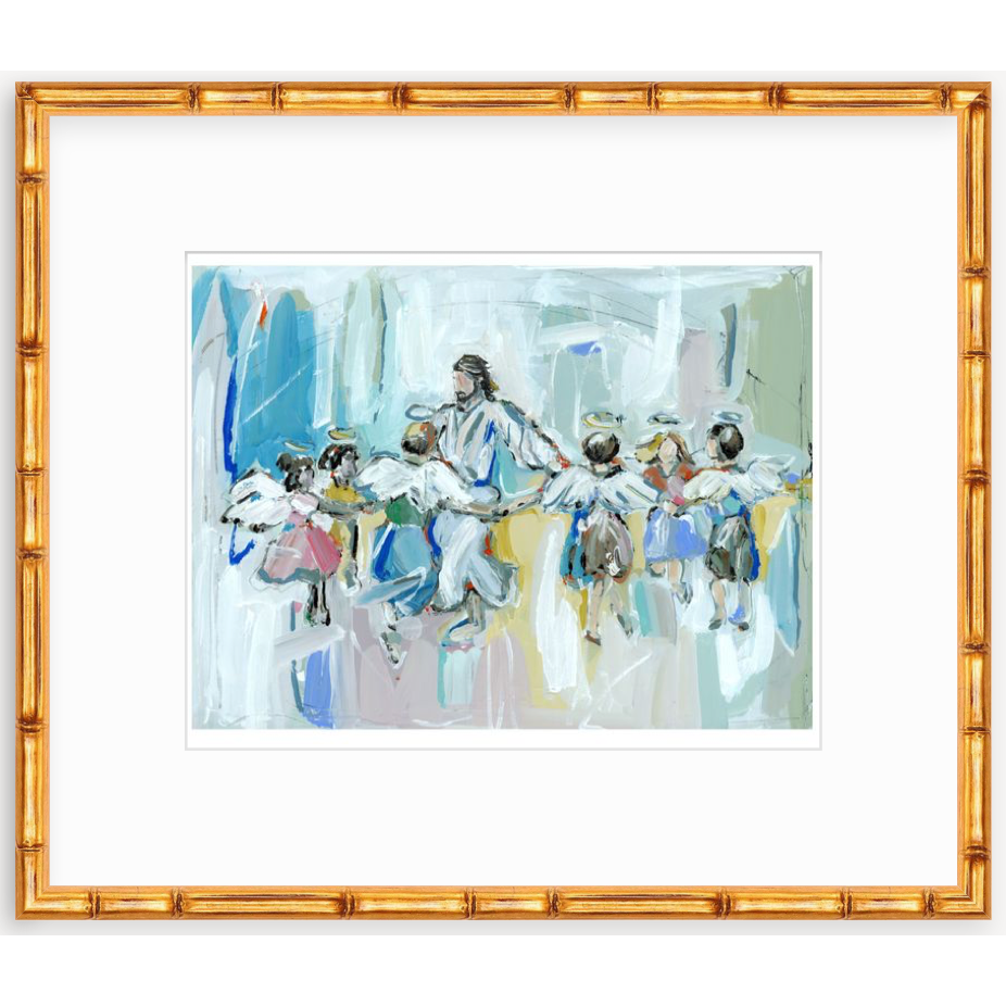 Dancing with Jesus Fine Art Print