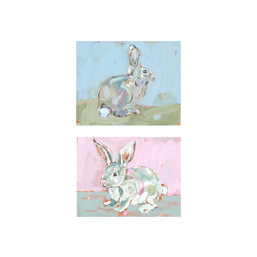 Bunny Hunnies Fine Art Print