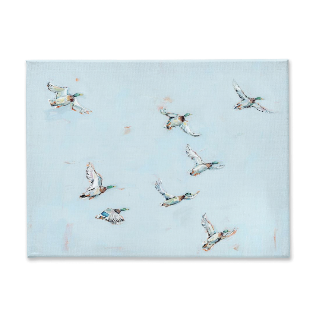 "Free Flying" on canvas