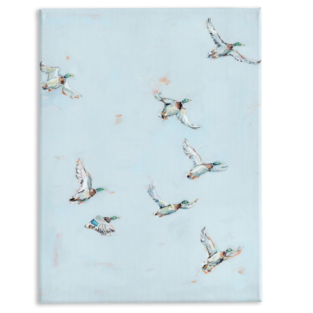 "Free Flying" on canvas