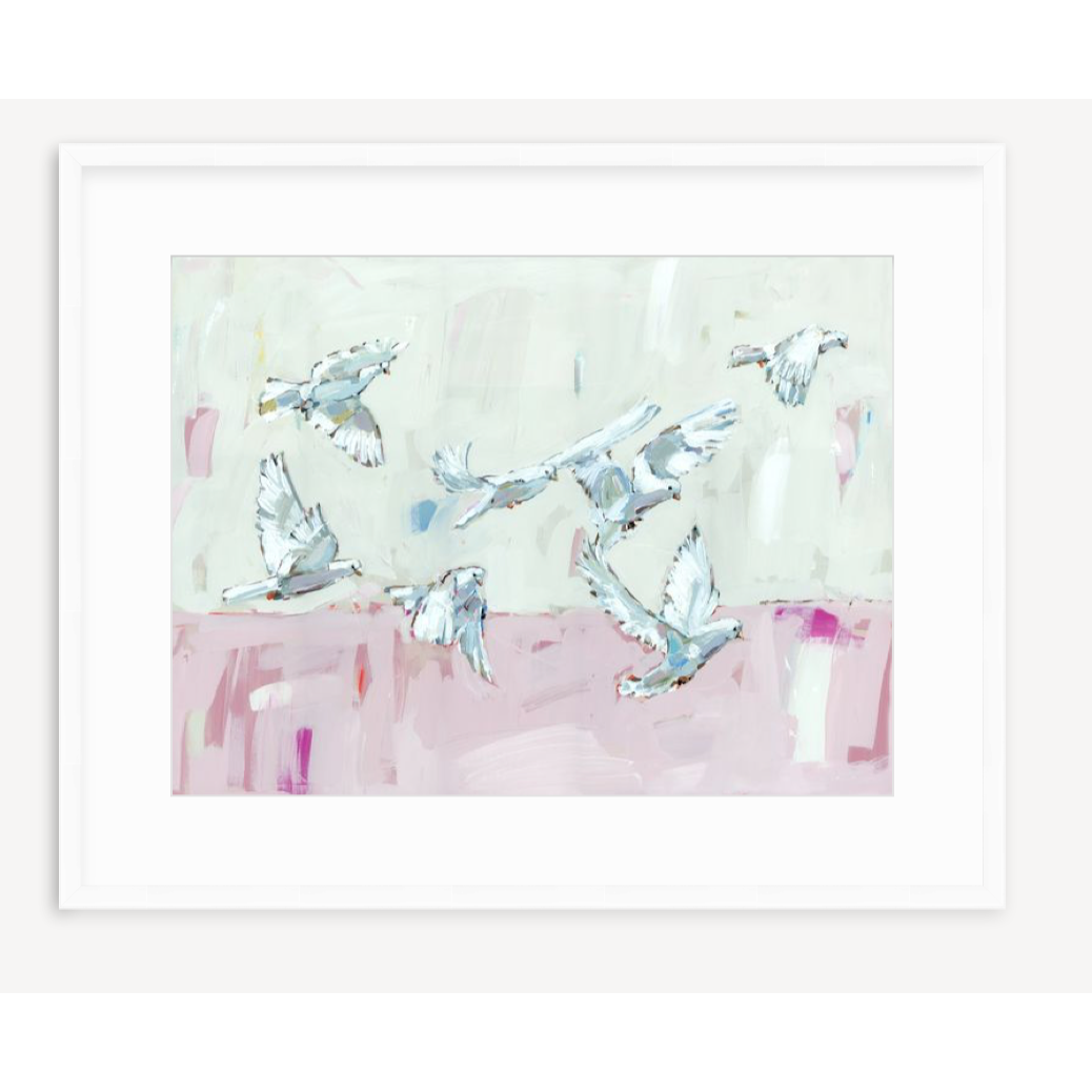 Peace On Earth I Doves Fine Art Print