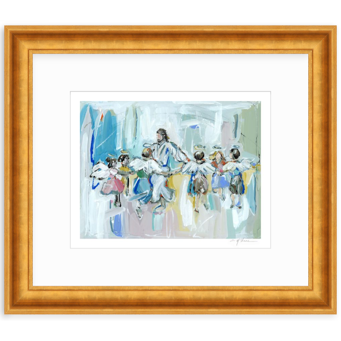 Dancing with Jesus Fine Art Print