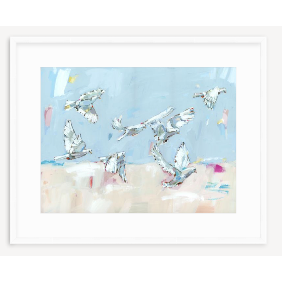 Peace On Earth II Doves Fine Art Print