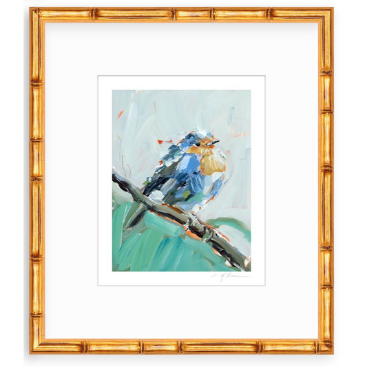 Bluebird of Happiness Fine Art Print