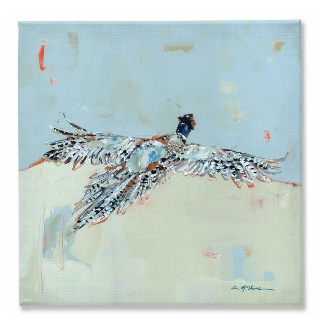 "Pheasant I" on canvas