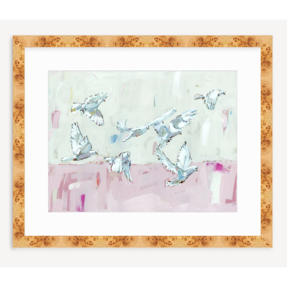 Peace On Earth I Doves Fine Art Print