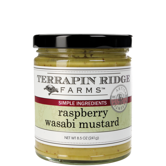 Raspberry Wasabi Mustard