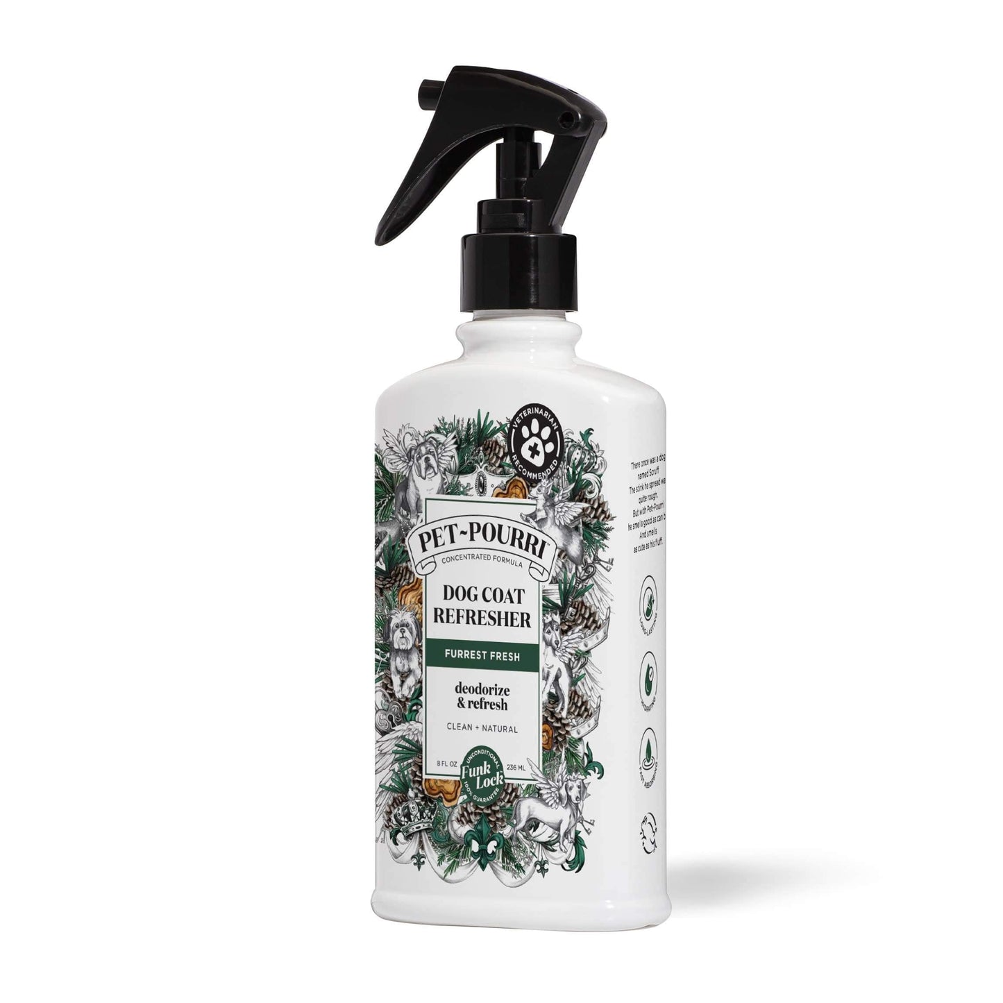 Pet~Pourri - Dog Coat Refresher ~ Furrest Fresh 8oz