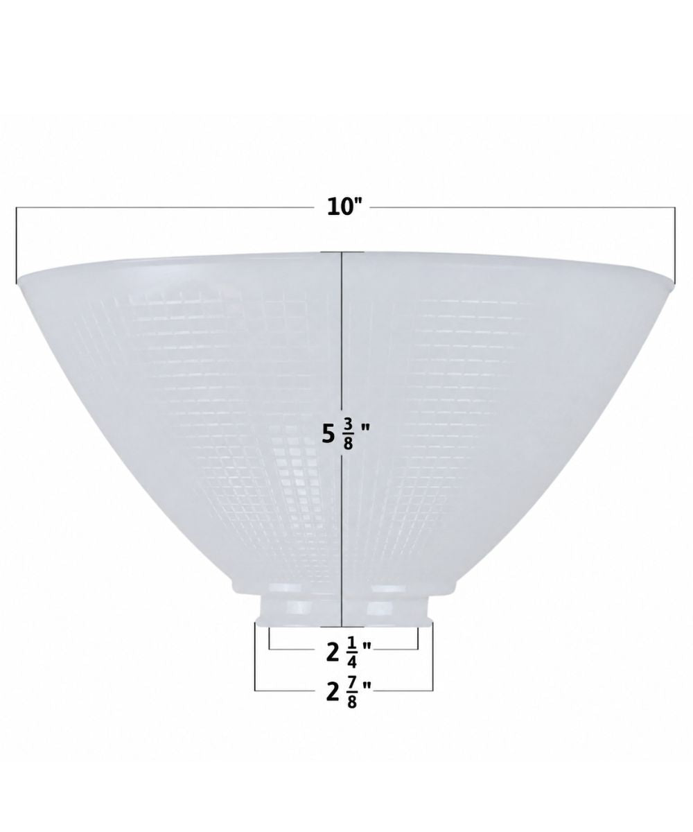 10 Inch Diameter Reflector-Type Replacement Shade