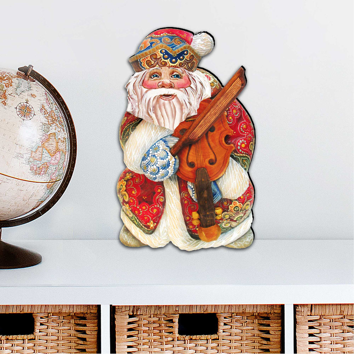 Viola Santa Tree and Wall Decor by G. DeBrekht - Designocracy - 8116213M