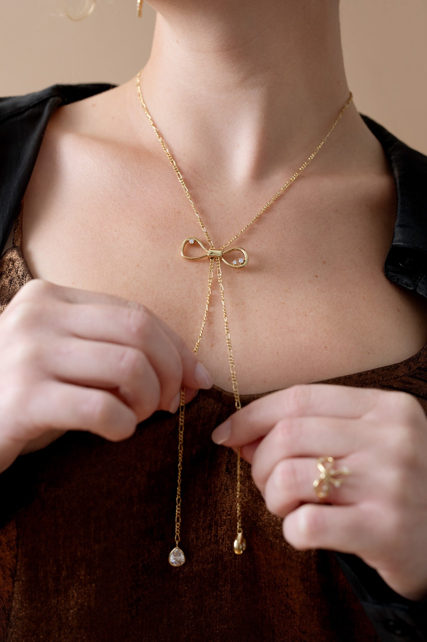 Coquette Bow Necklace