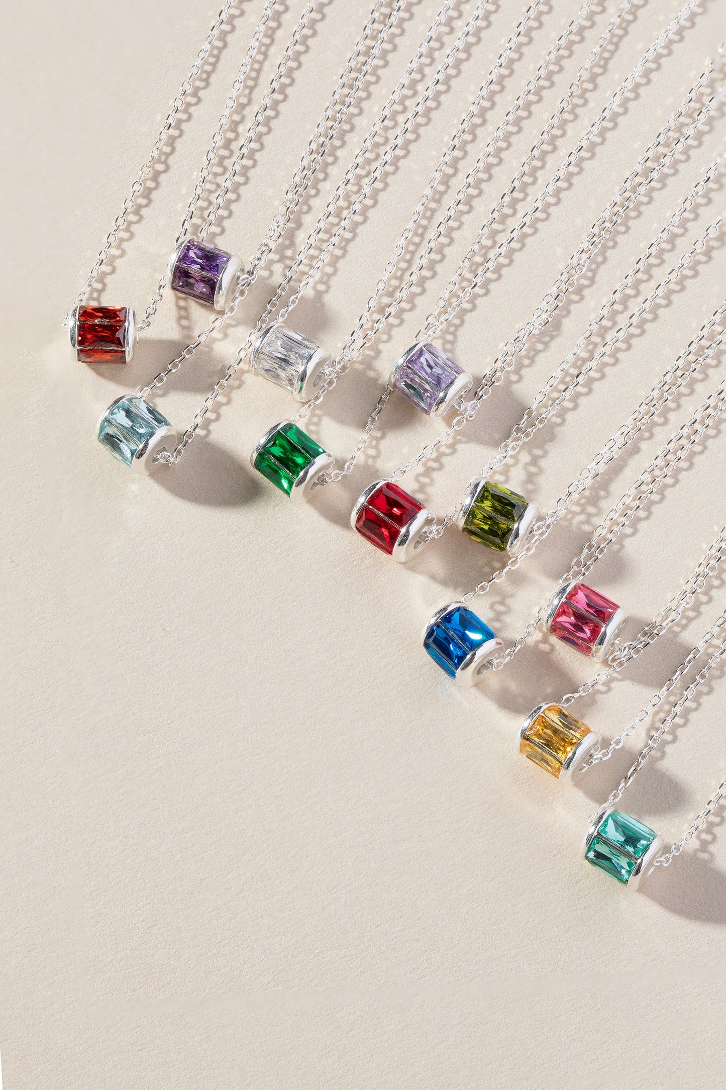 September Birthstone Precious Pendant Necklace