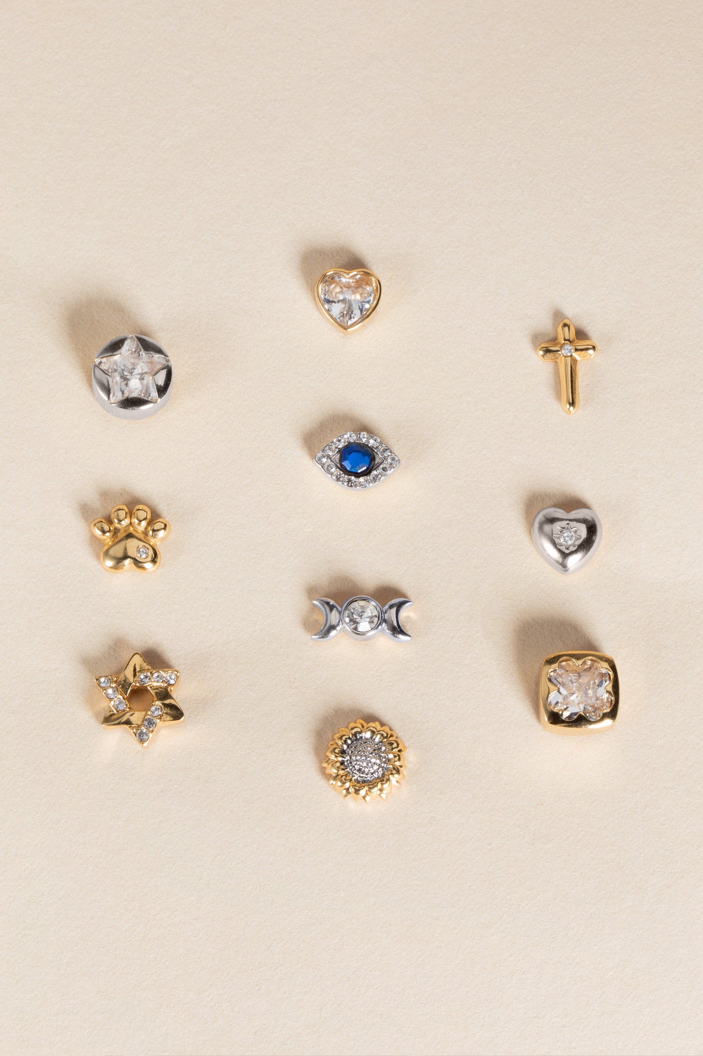 Crystal Star Mini Stud Earrings