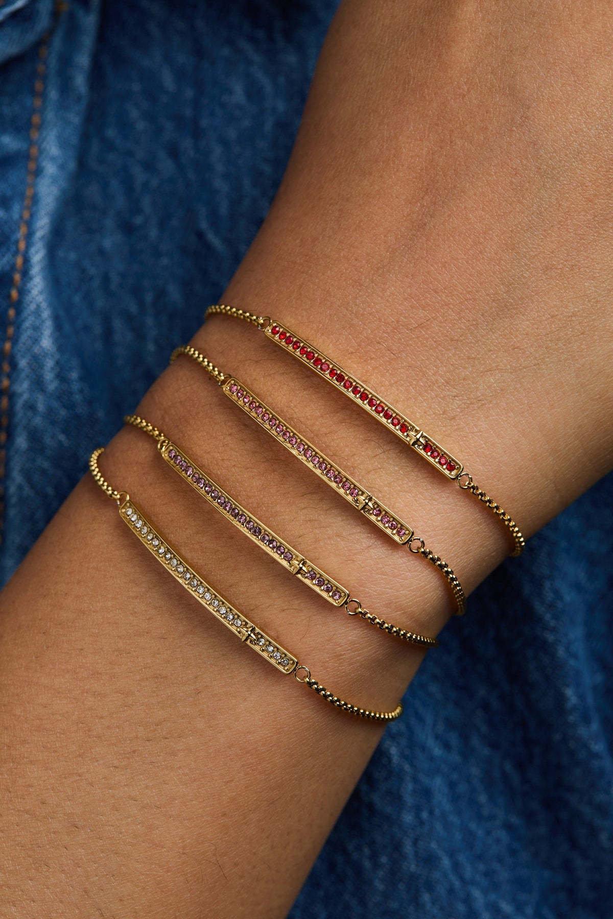 a close up of a bracelet