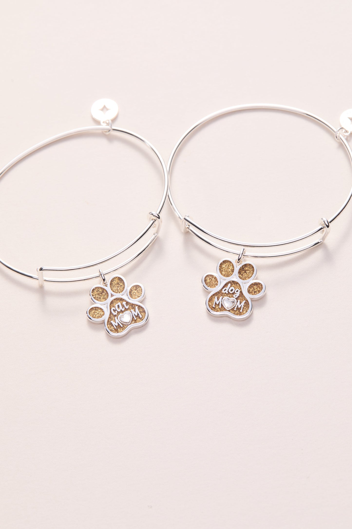 Cat Mom Charm Bangle