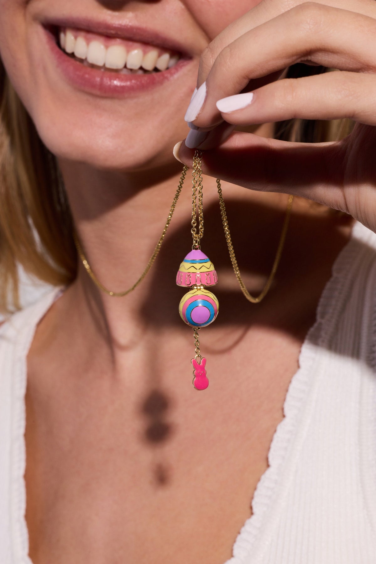 PEEPS® Easter Egg Pendant Necklace