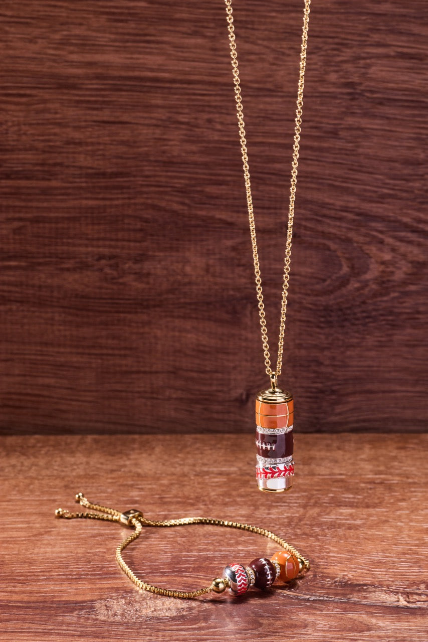 Game On Spinner Pendant