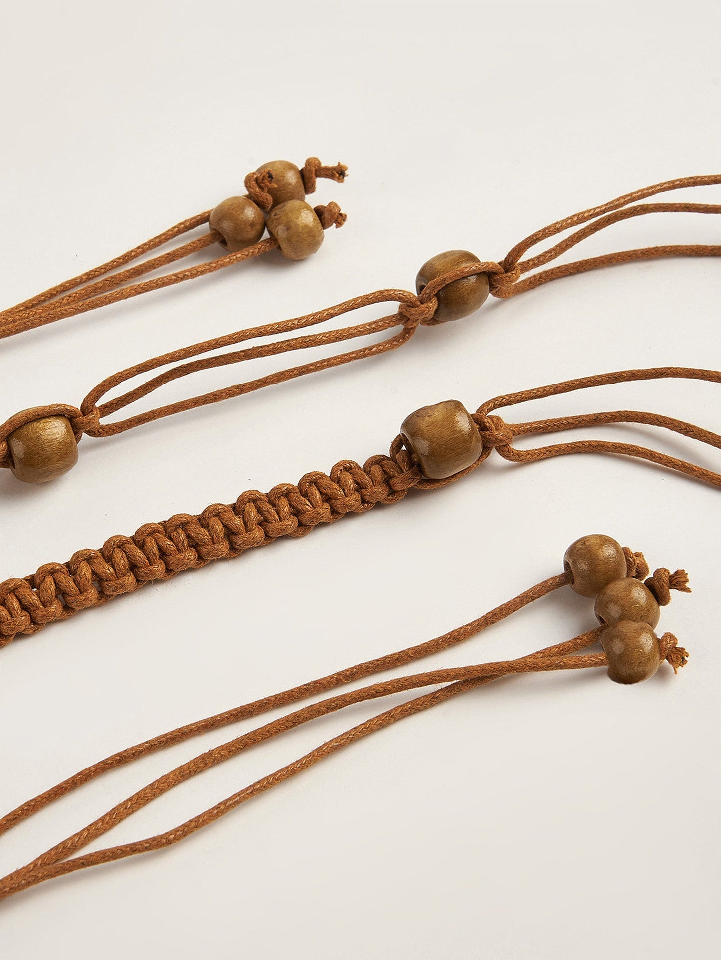 Cotton-Linen Knotted Belt